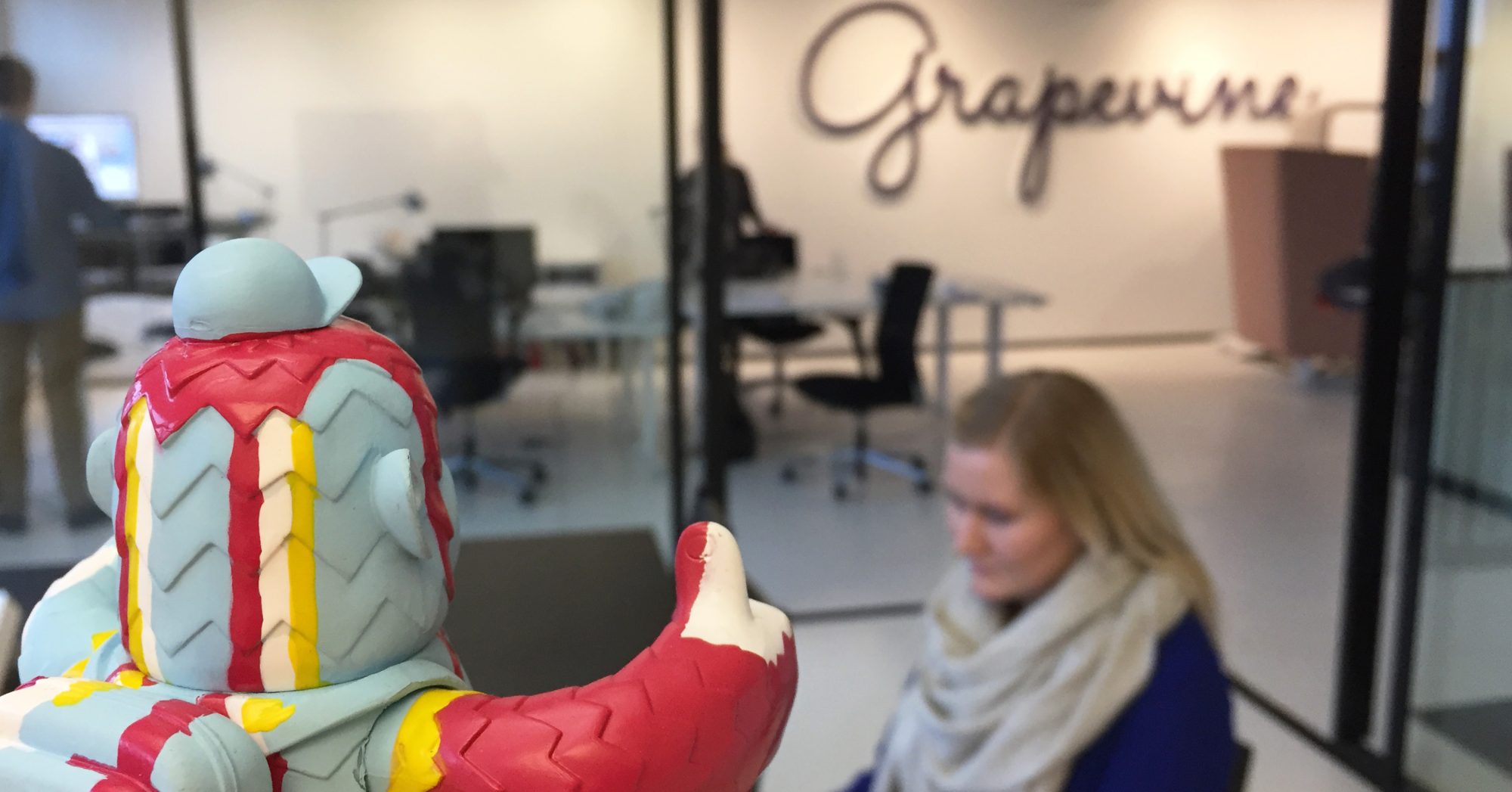 Tuotannon assistentin arkea Grapevinella